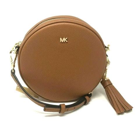 Michael Kors Medium Circle Canteen Crossbody Purse 